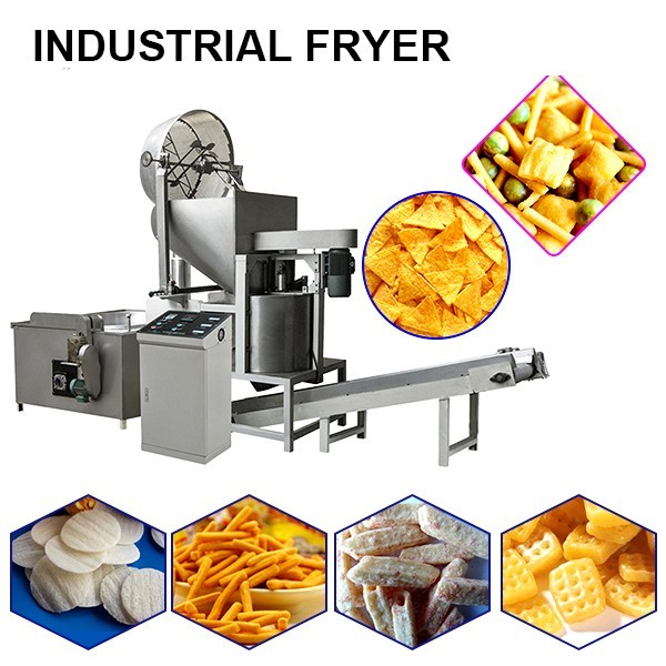 Fried Snack Foods Electric Potato Crisps Batch Fryer