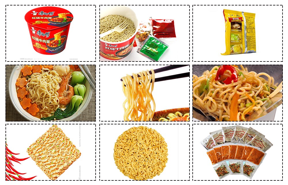 instant noodles production line design