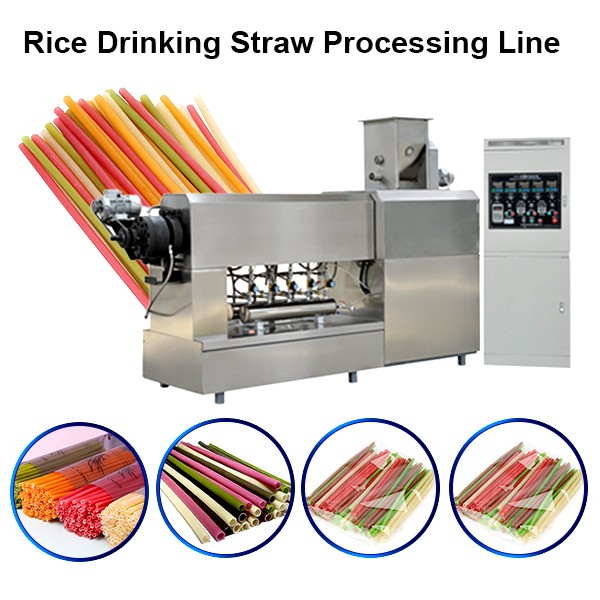 rice straws machine