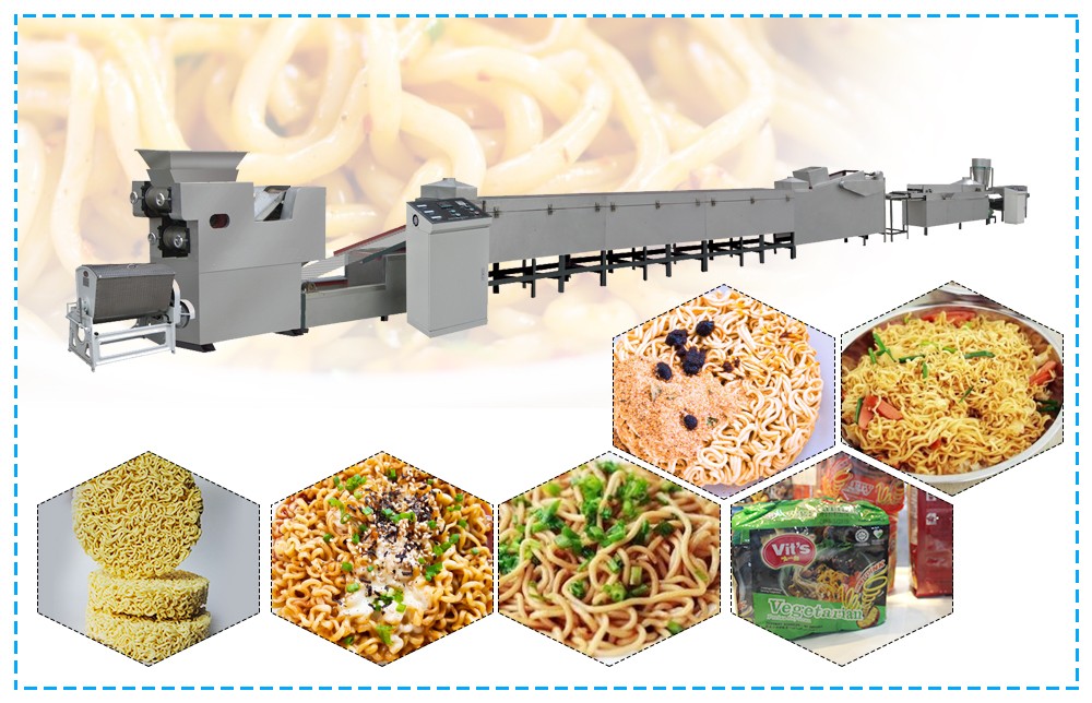 small instant noodles making manufacturing plant
