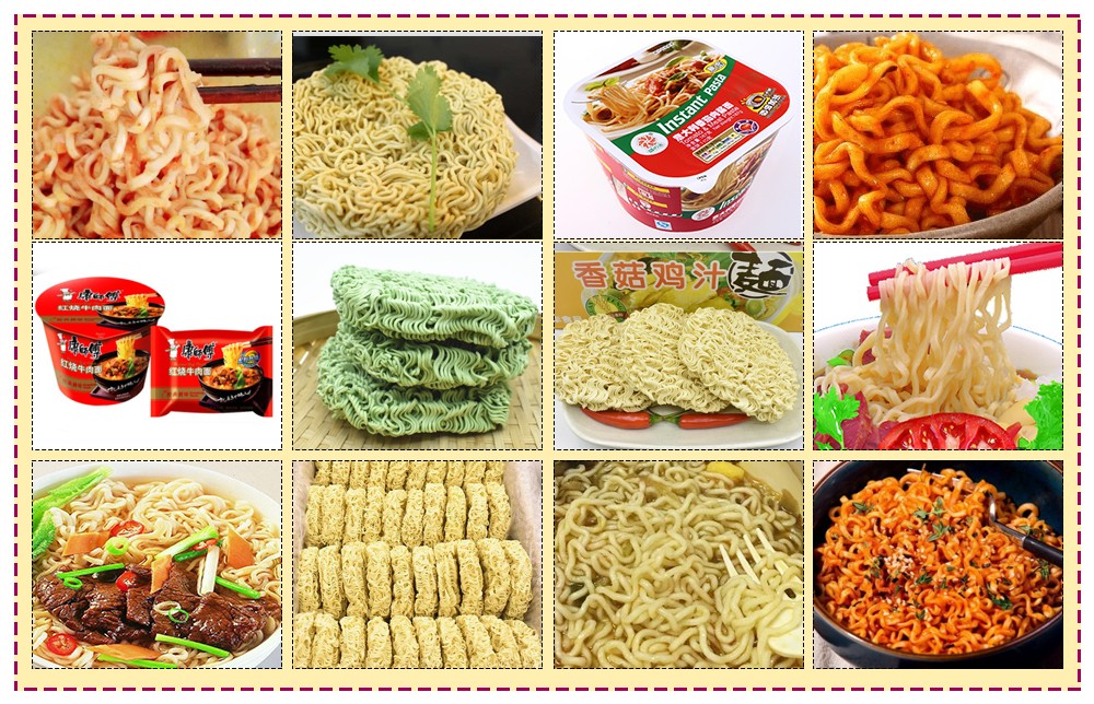 instant noodles production